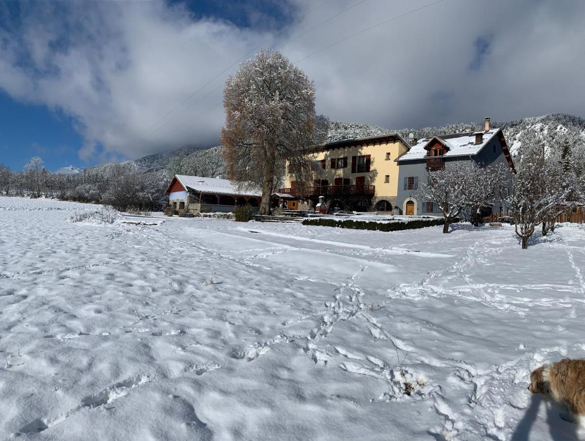 L'Escale En Ubaye Bed & Breakfast Saint-Pons  Bagian luar foto