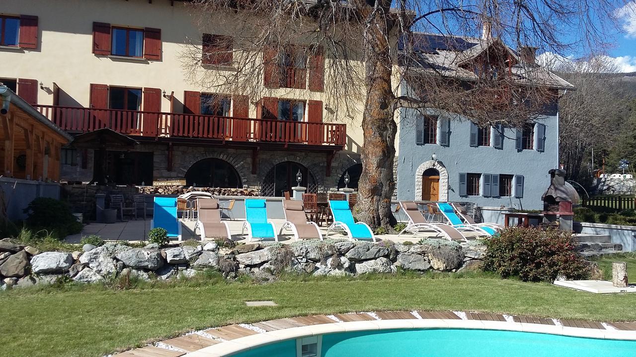 L'Escale En Ubaye Bed & Breakfast Saint-Pons  Bagian luar foto