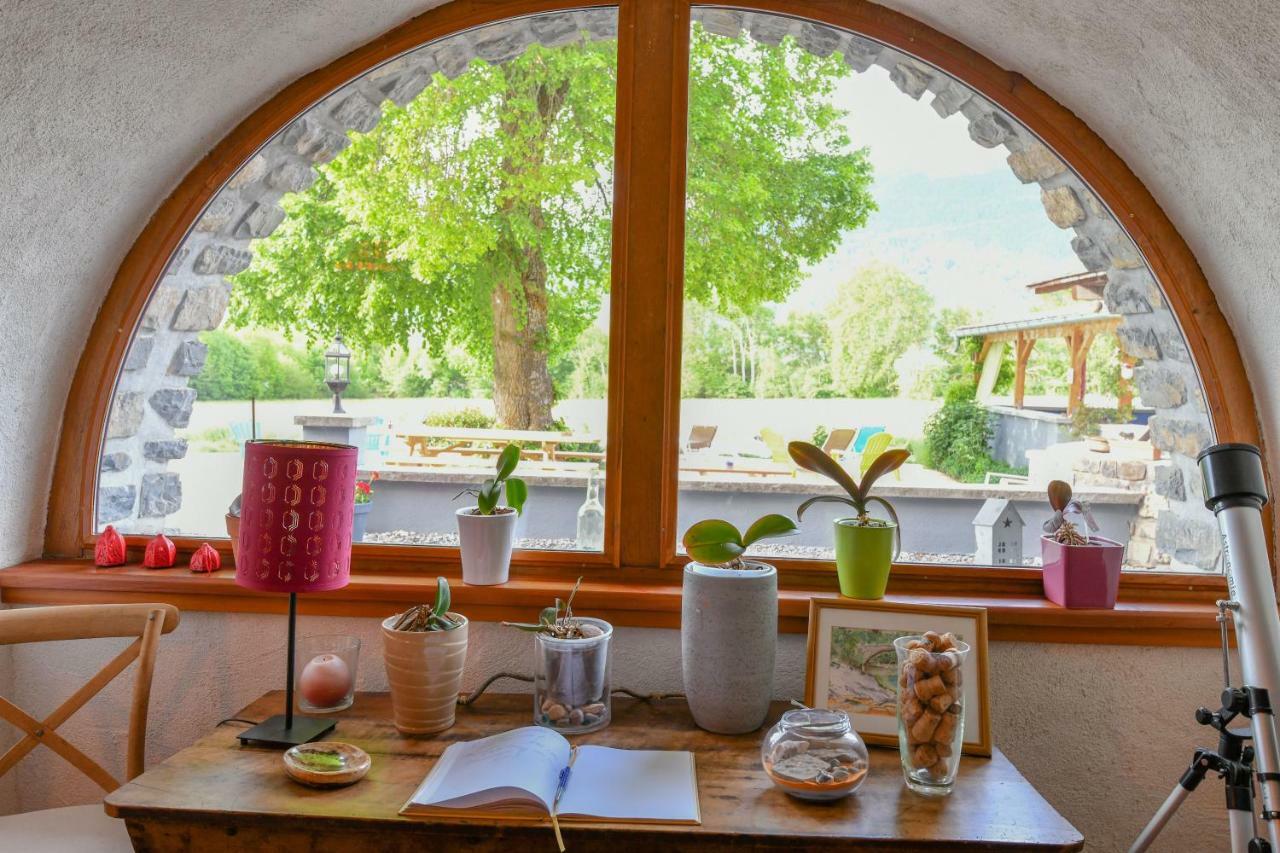L'Escale En Ubaye Bed & Breakfast Saint-Pons  Bagian luar foto